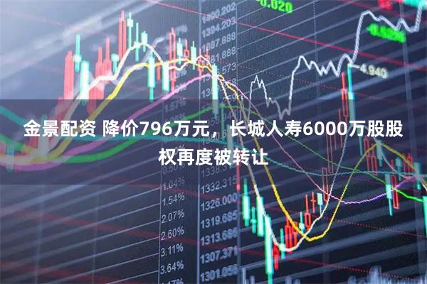 金景配资 降价796万元,长城人寿6000万股股权再度被转让